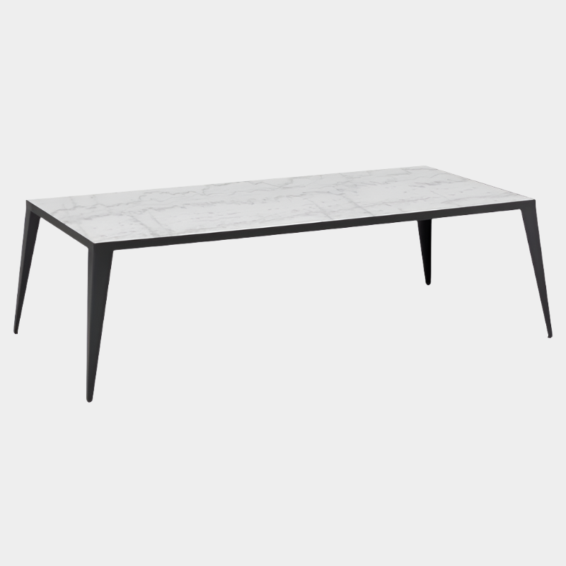 Mink Coffee Table - White Top