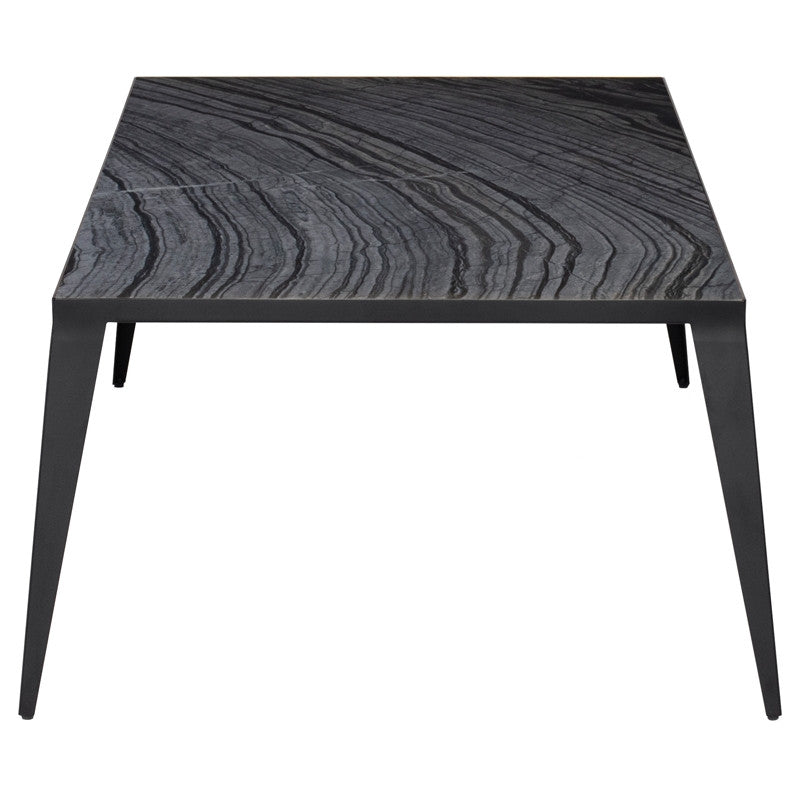 Mink Coffee Table - Black Top