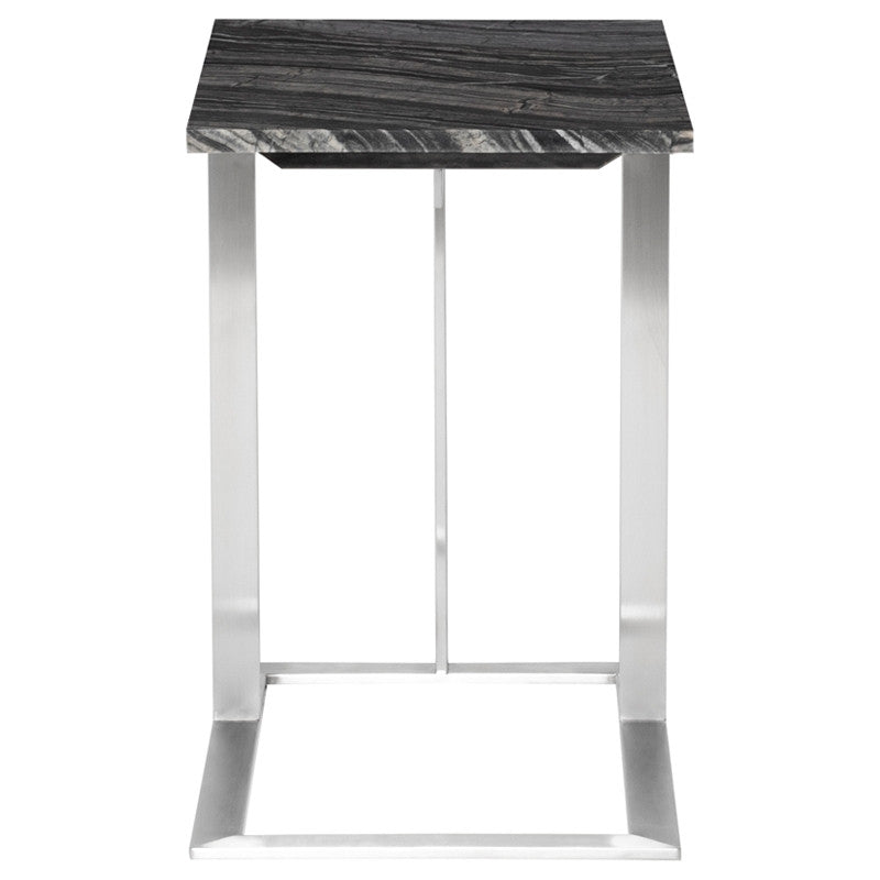 Dell Side Table - Black Top