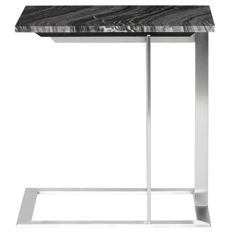 Dell Side Table - Black Top