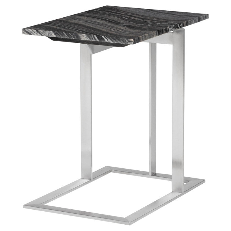 Dell Side Table - Black Top