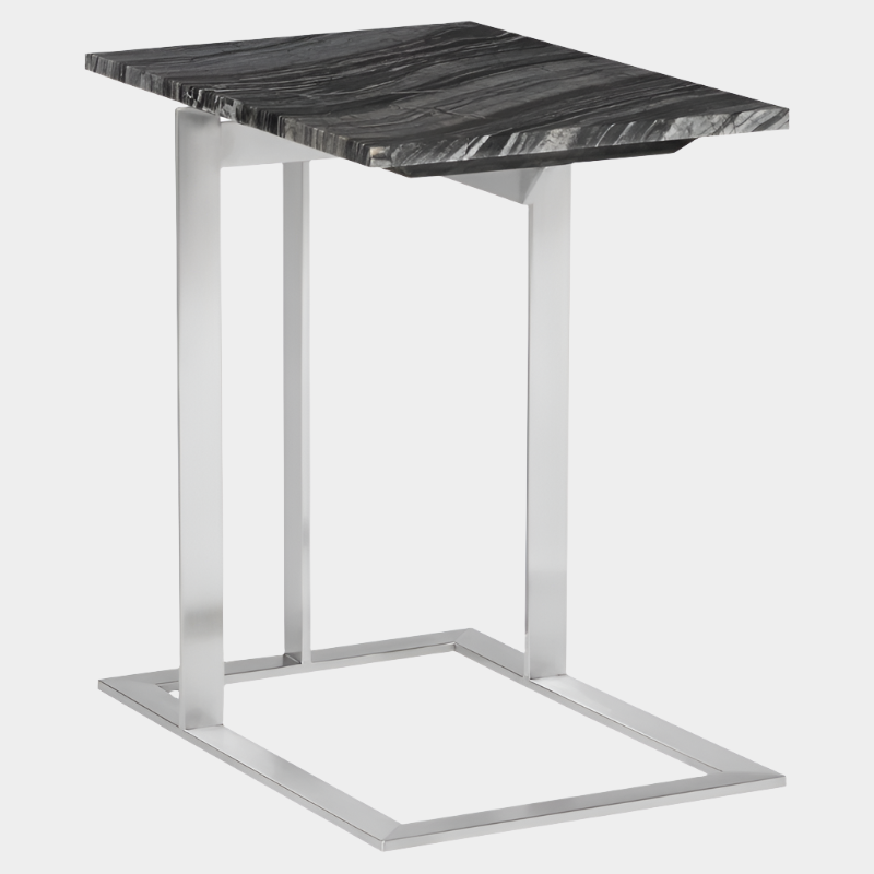 Dell Side Table - Black Top