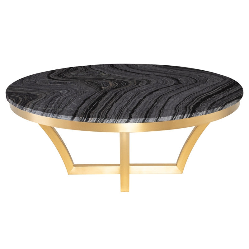 Aurora Coffee Table - Black Top