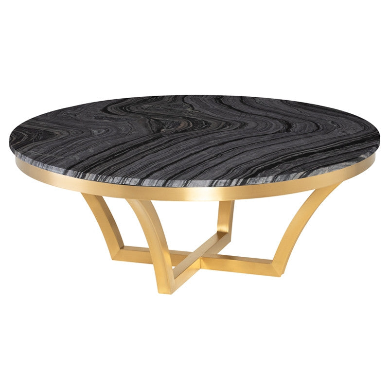 Aurora Coffee Table - Black Top