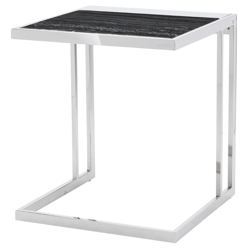 Ethan Side Table - Black Top