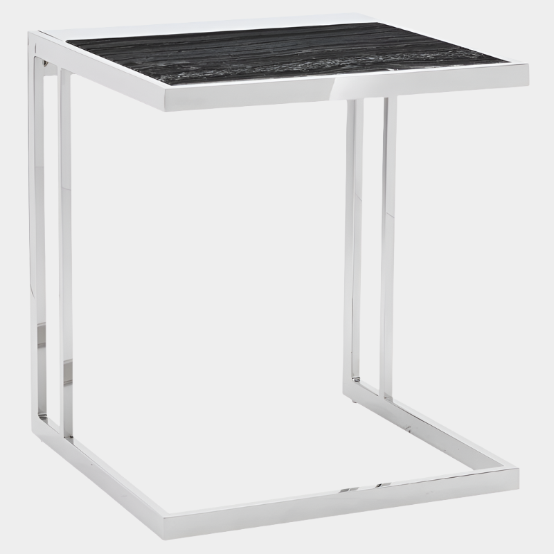 Ethan Side Table - Black Top