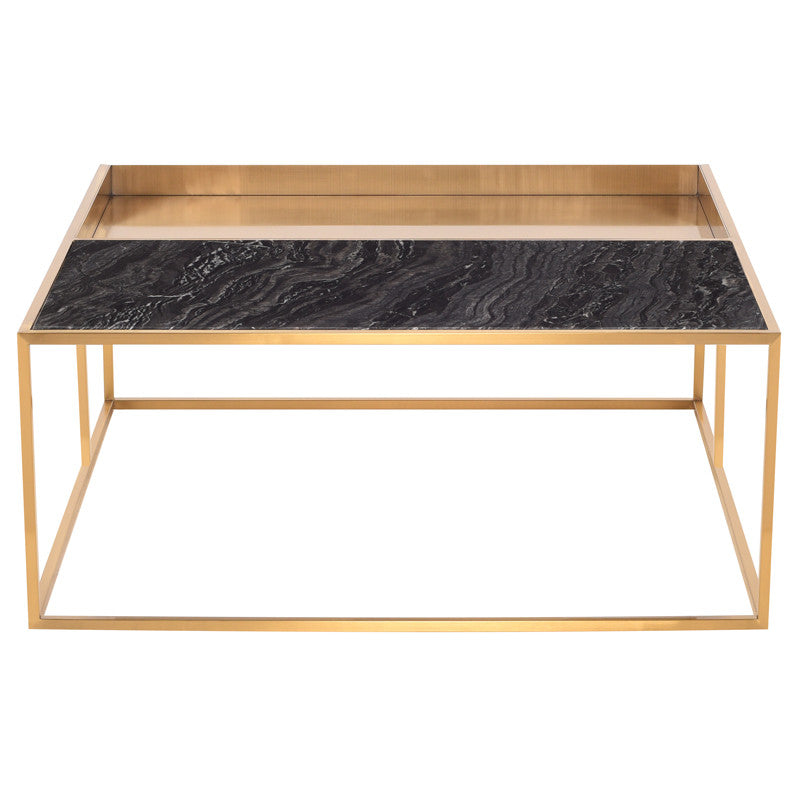 Corbett Coffee Table - Black Top