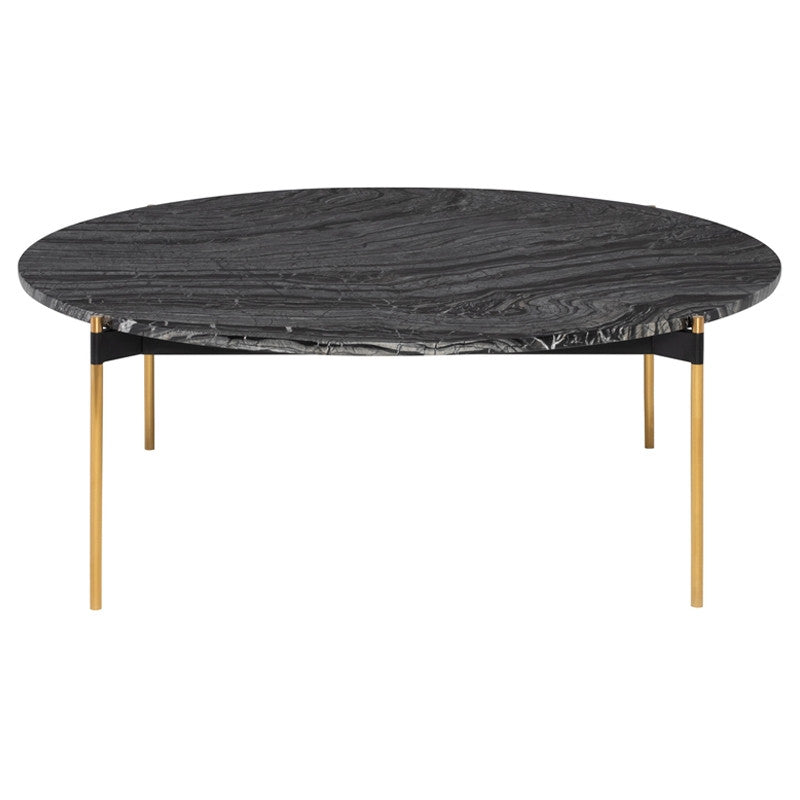 Pixie Coffee Table - Brushed Gold Legs