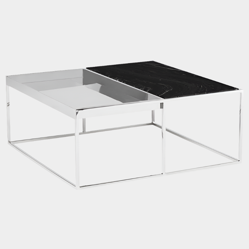 Corbett Coffee Table - Black Top