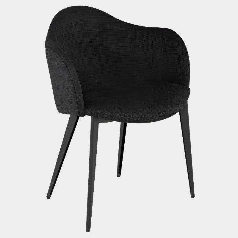 Nora Dining Chair (Titanium Steel Legs)