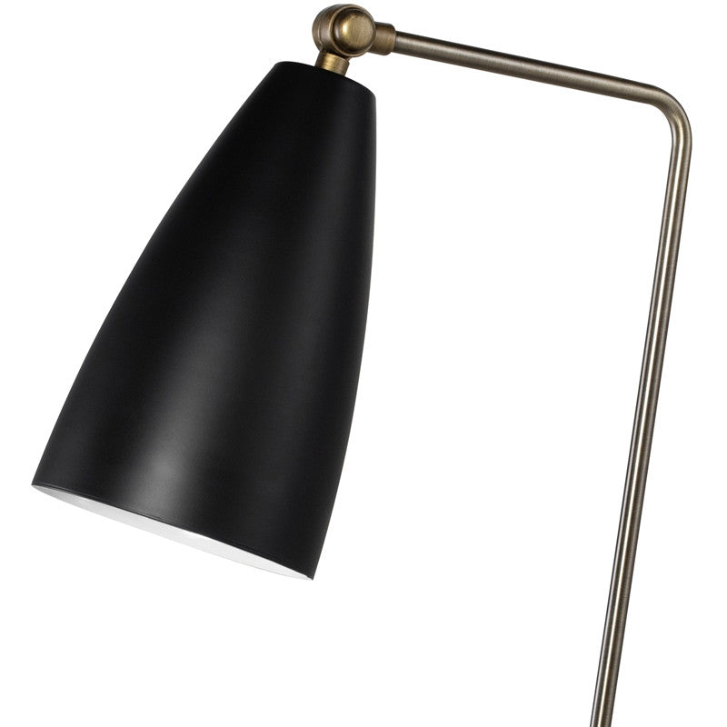 Lucille Floor Light (Antique Brass)