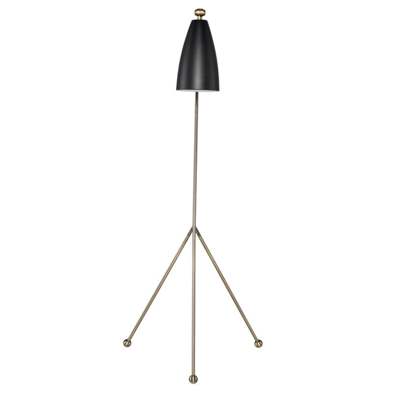 Lucille Floor Light (Antique Brass)