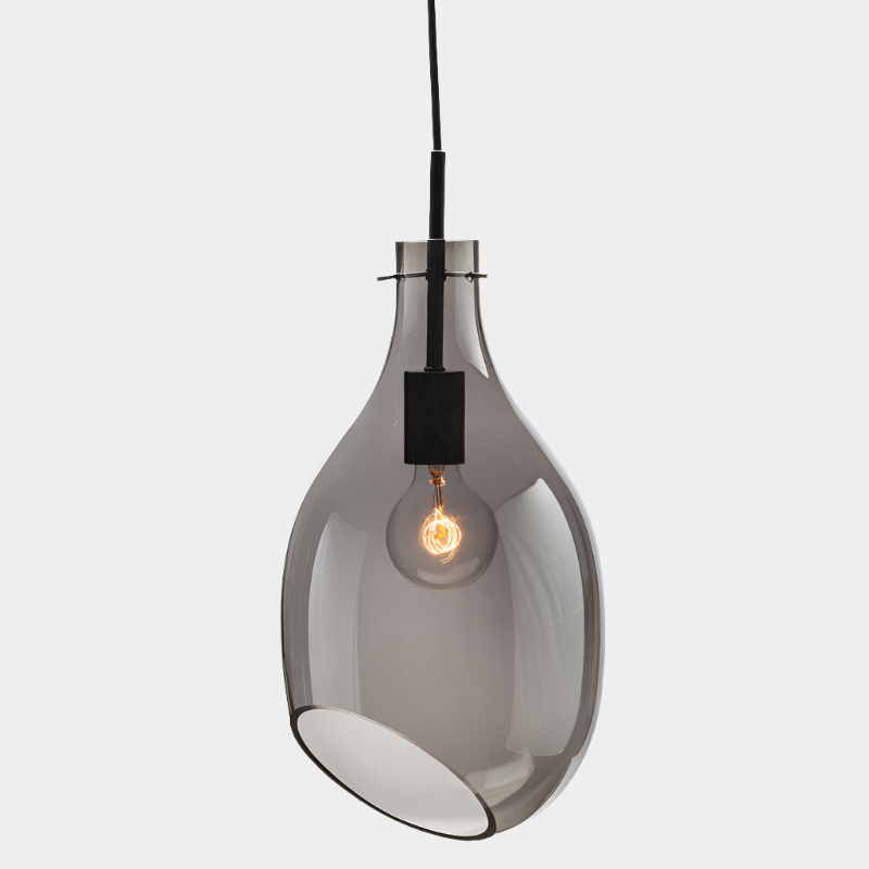 Carling Pendant (Black Steel Fixture)