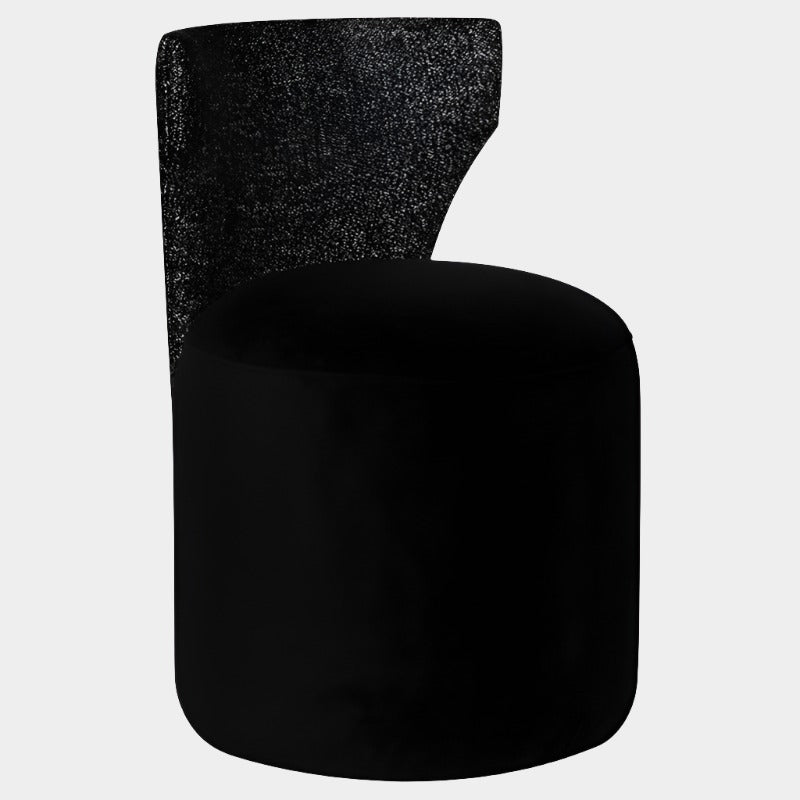 Mina Boucle Dining Chair (Salt And Pepper)