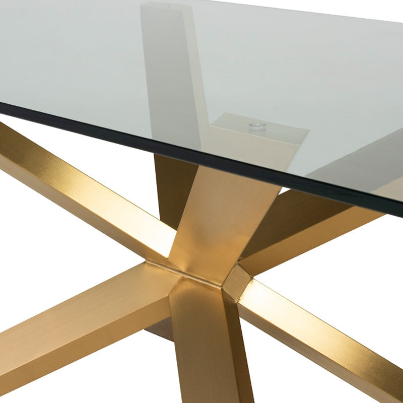 Couture Dining Table (Glass Top)