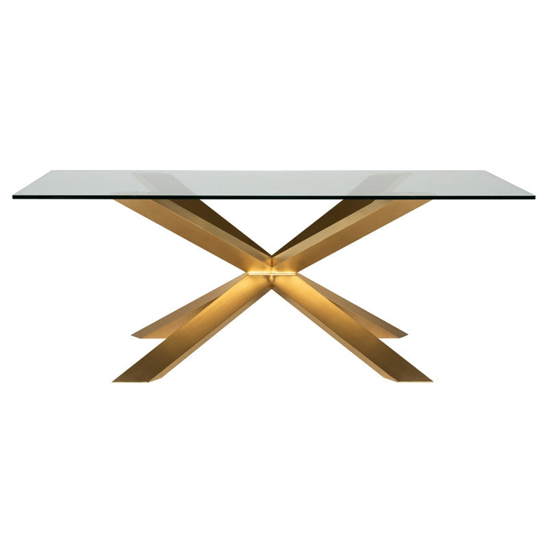 Couture Dining Table (Glass Top)