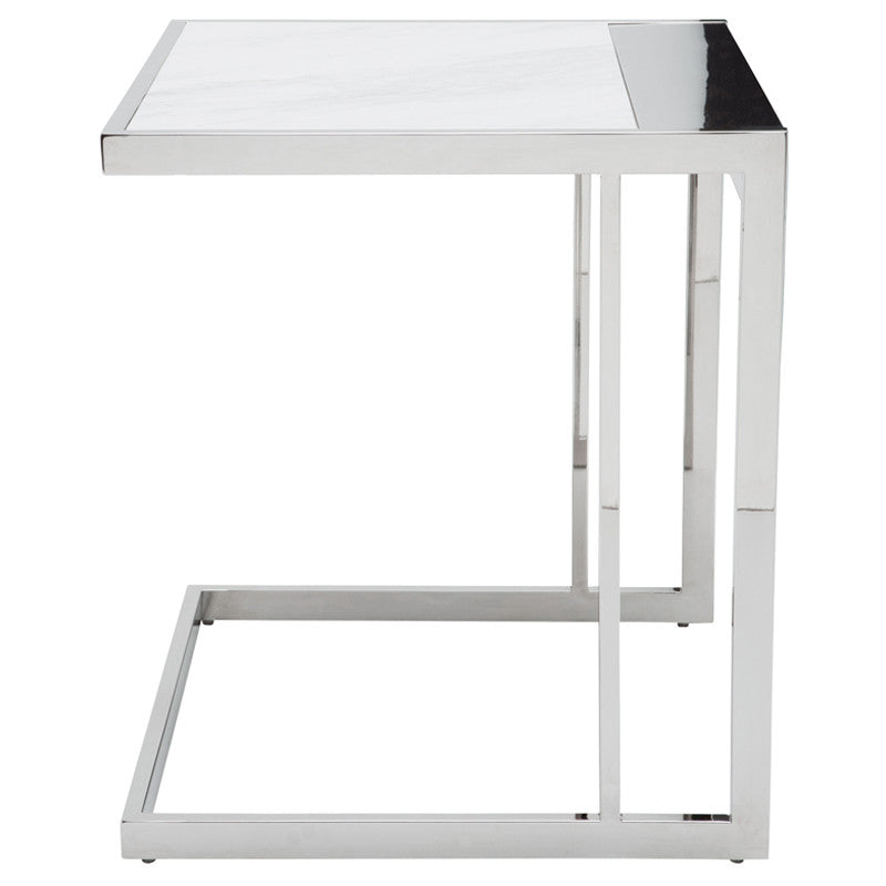 Ethan Side Table - White Top