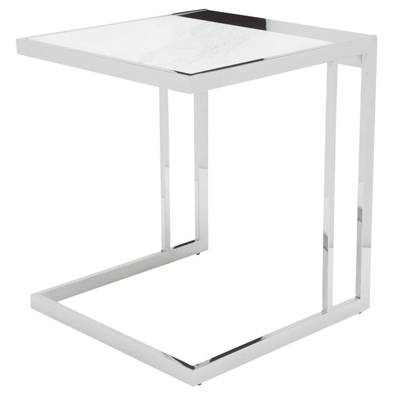 Ethan Side Table - White Top