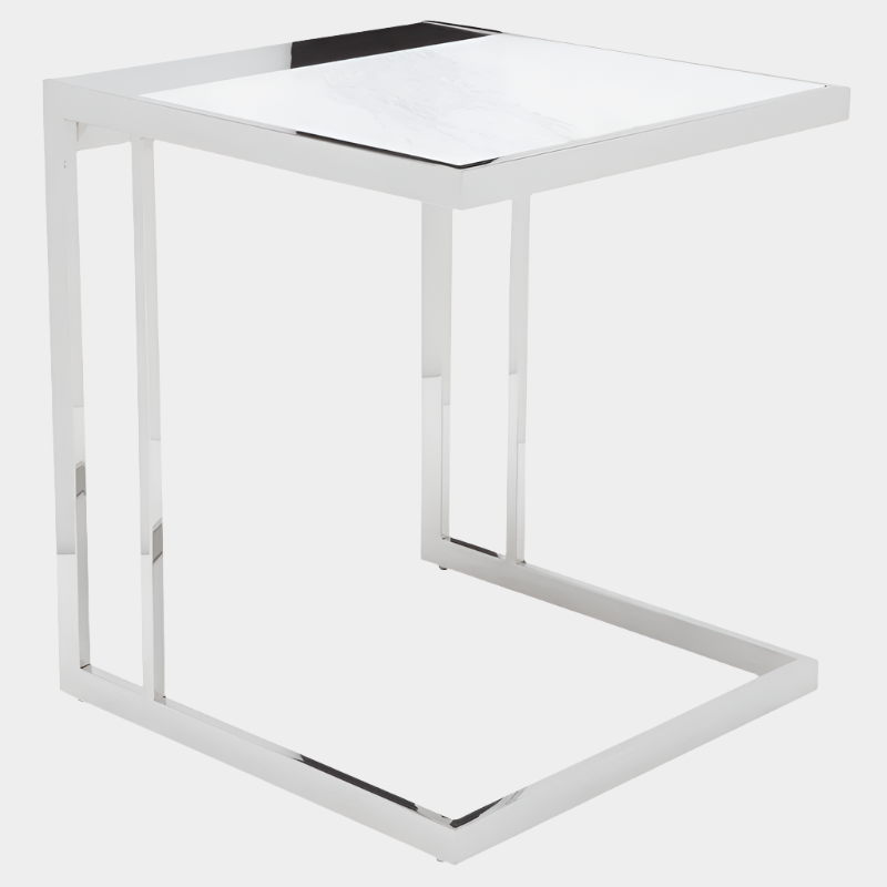 Ethan Side Table - White Top