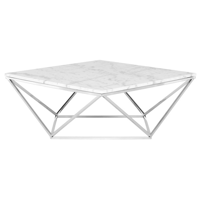 Justine Marble Coffee Table (Faux)