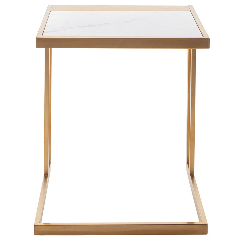 Ethan Side Table - White Top