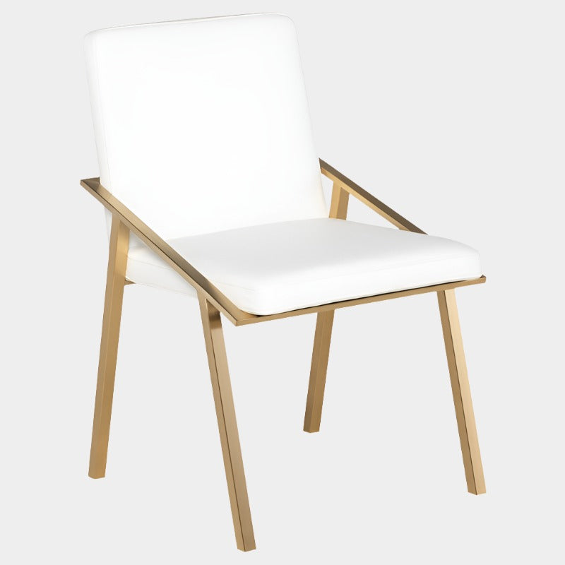 Nika Dining Chair (Brushed Gold Frame)