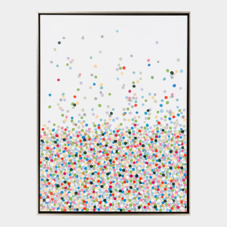 Confetti Framed Art