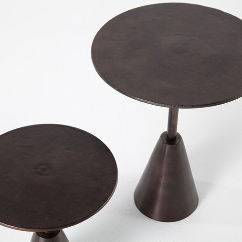 Frisco End Tables Set - Antique Rust