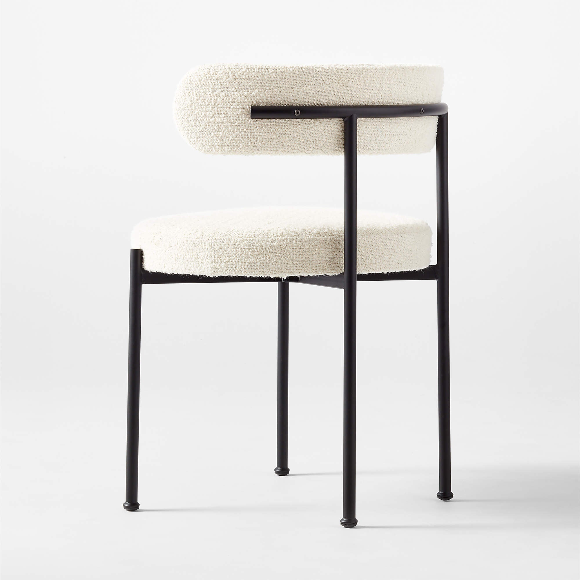 Inesse Boucle Ivory Dining Chair