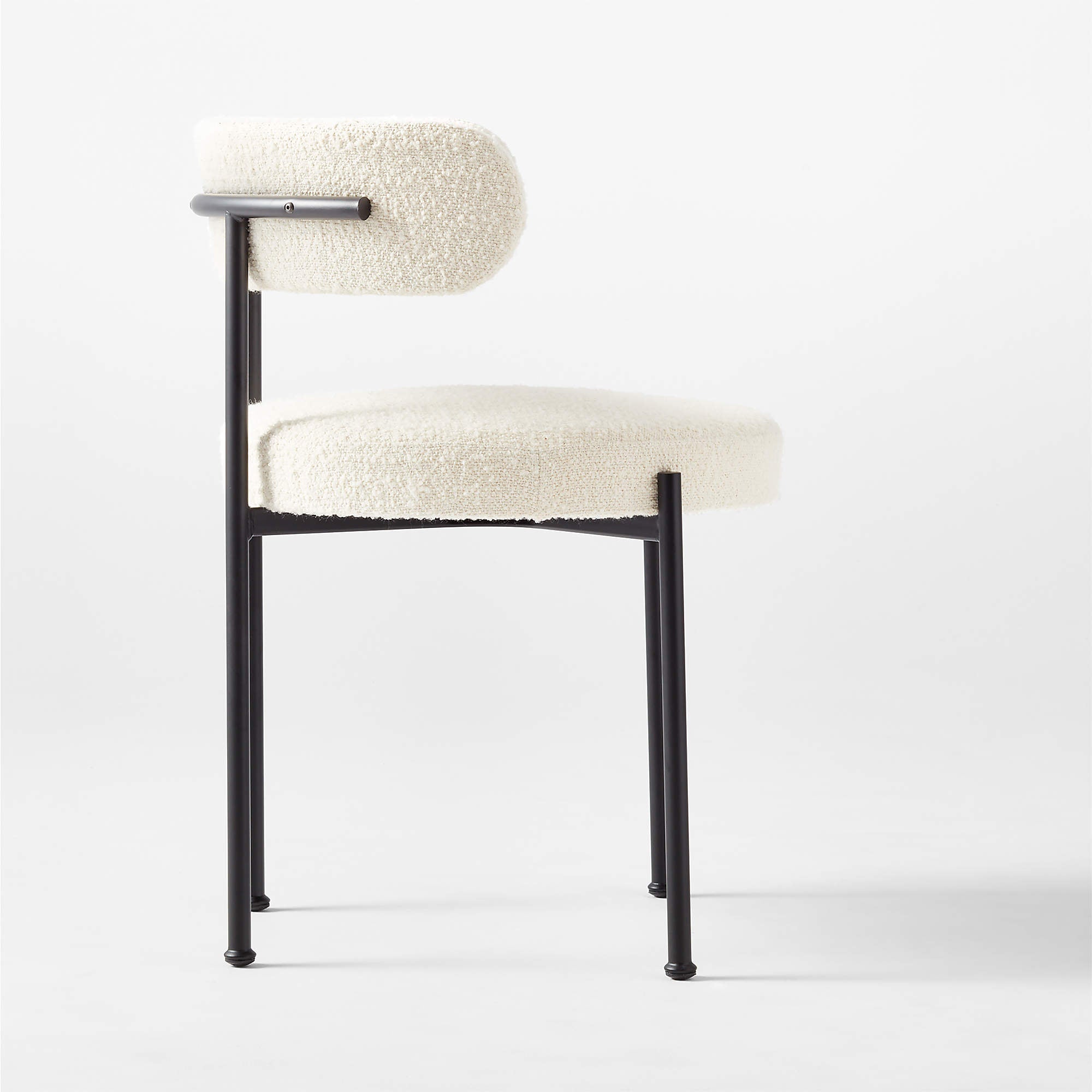 Inesse Boucle Ivory Dining Chair