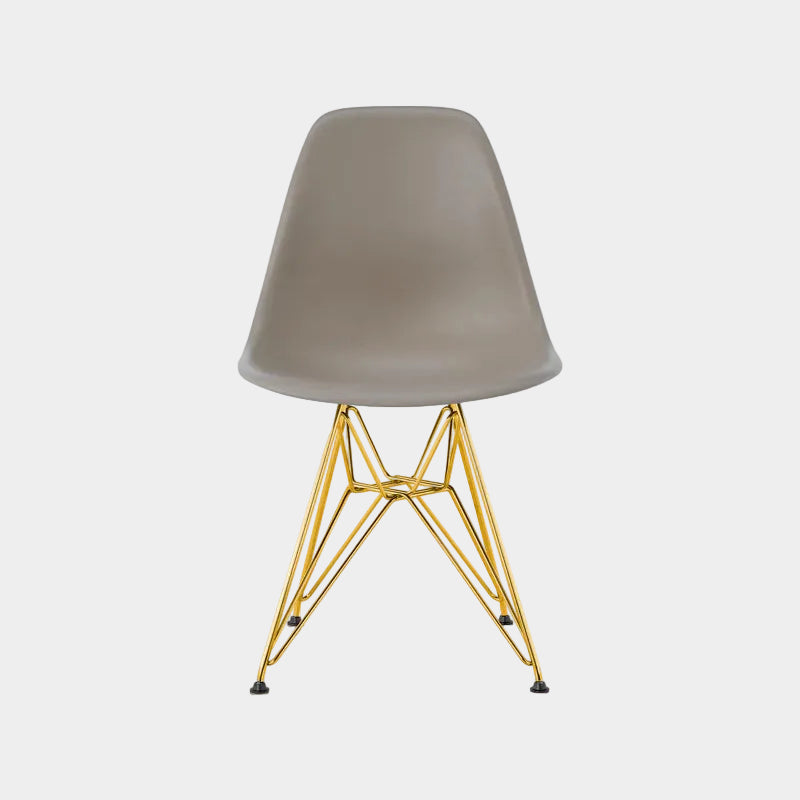 Chaise de salle à manger Eiffel (pieds dorés)