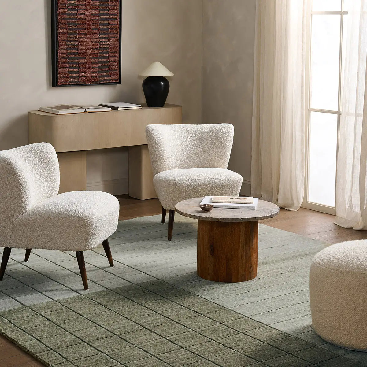 Linear Motion Rug