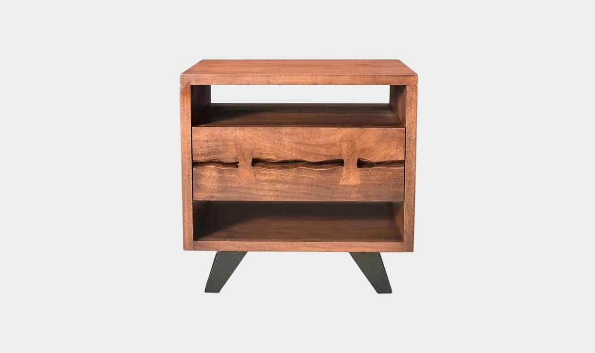 Madagascar Nightstand With Legs