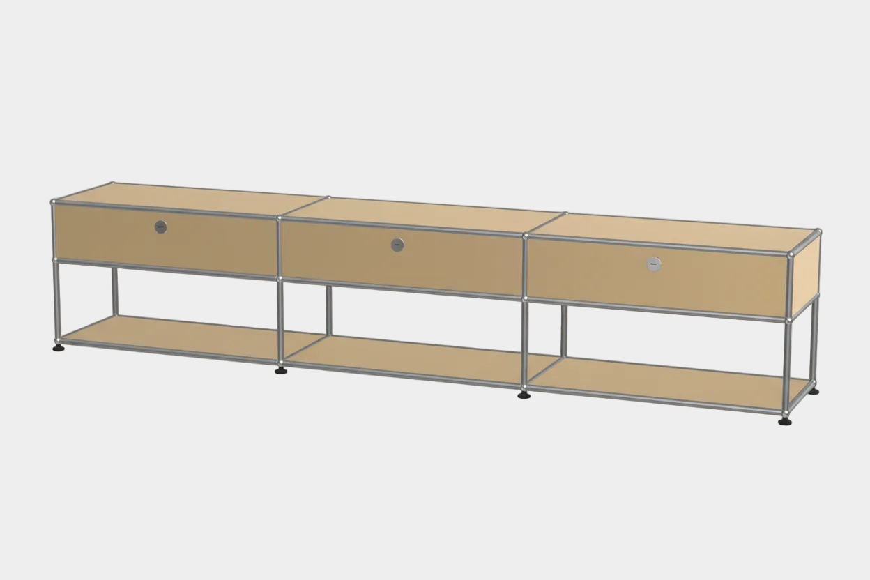 Console multimédia ouverte USM Haller