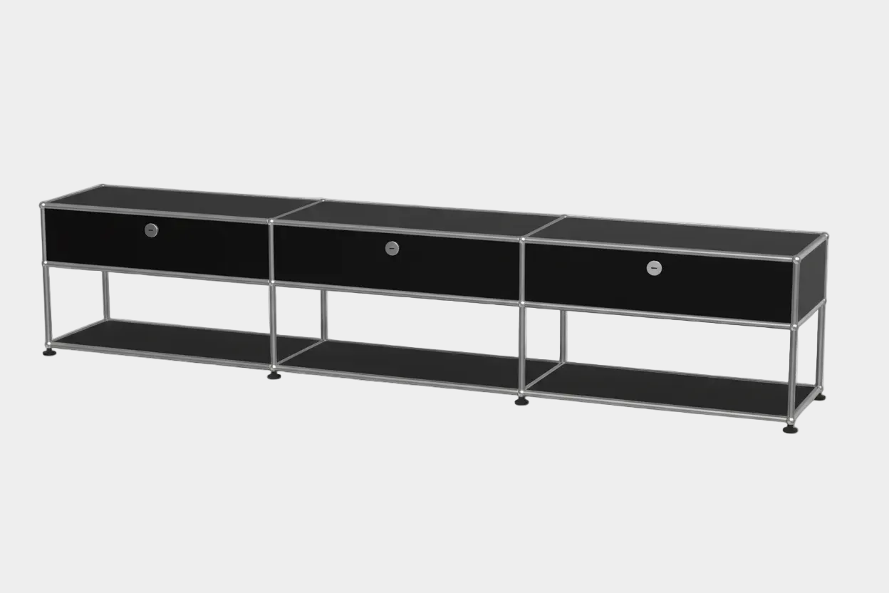 Console multimédia ouverte USM Haller