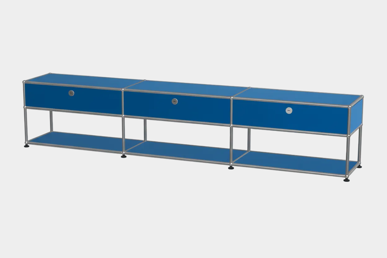 Console multimédia ouverte USM Haller