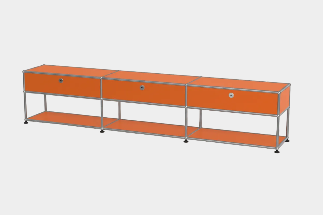 Console multimédia ouverte USM Haller