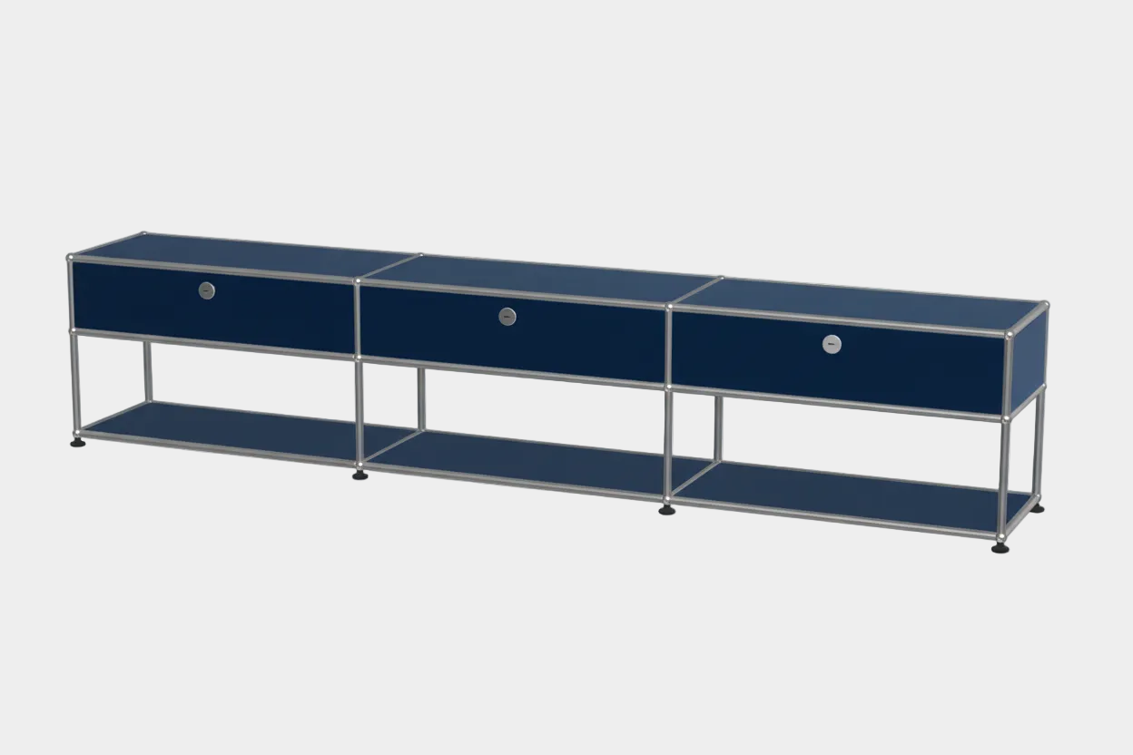 Console multimédia ouverte USM Haller