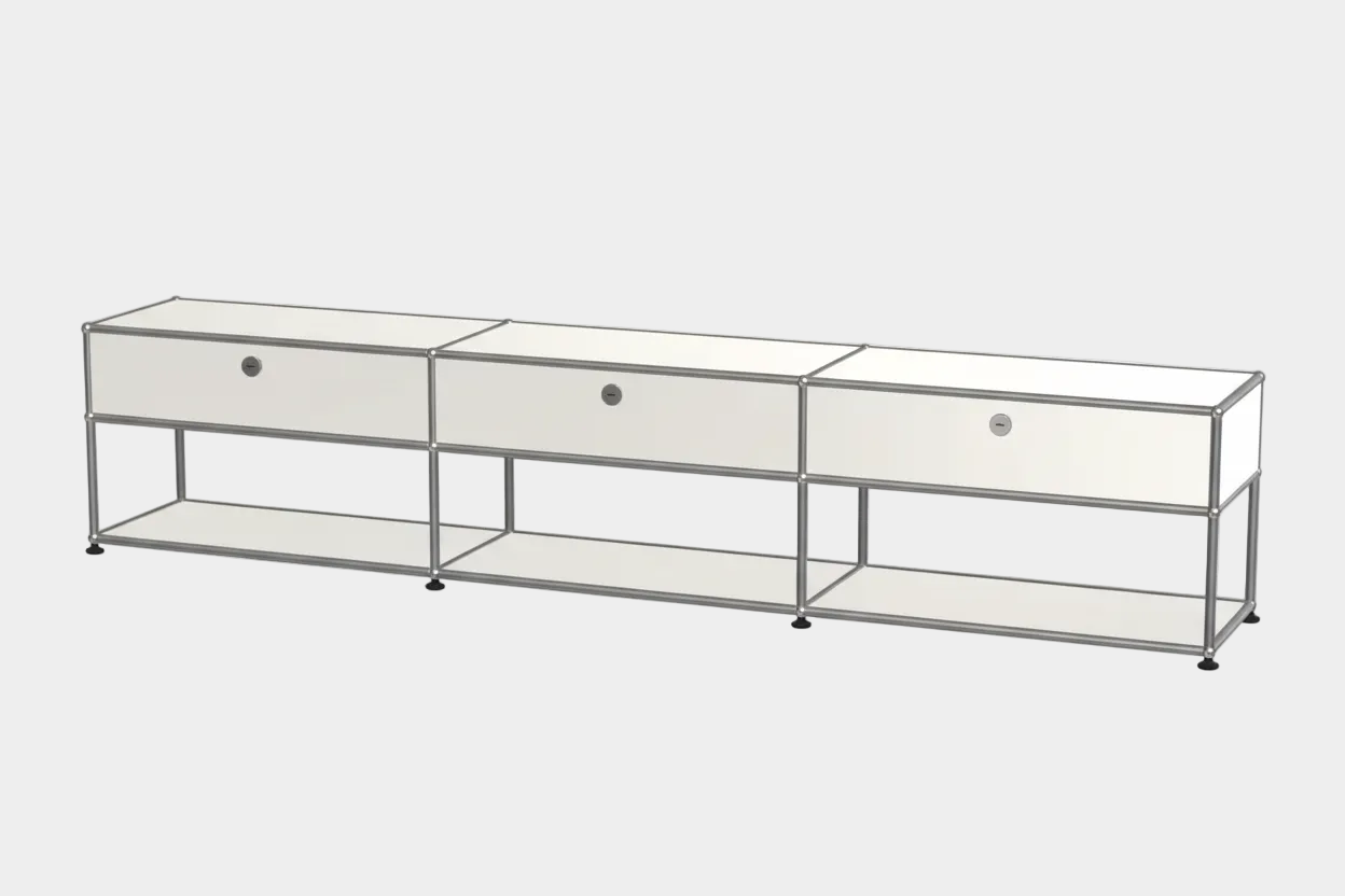 Console multimédia ouverte USM Haller