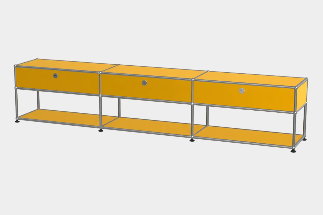 Console multimédia ouverte USM Haller