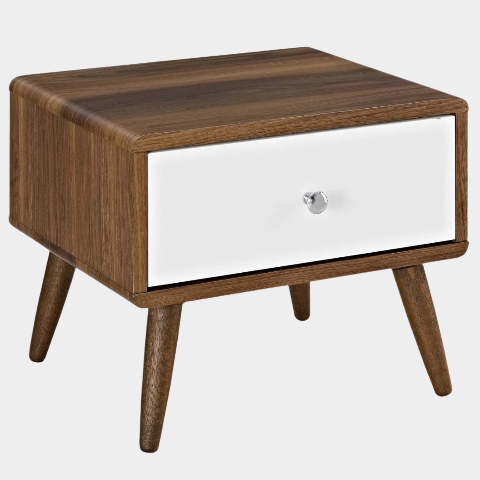 Transmit Nightstand in Walnut White