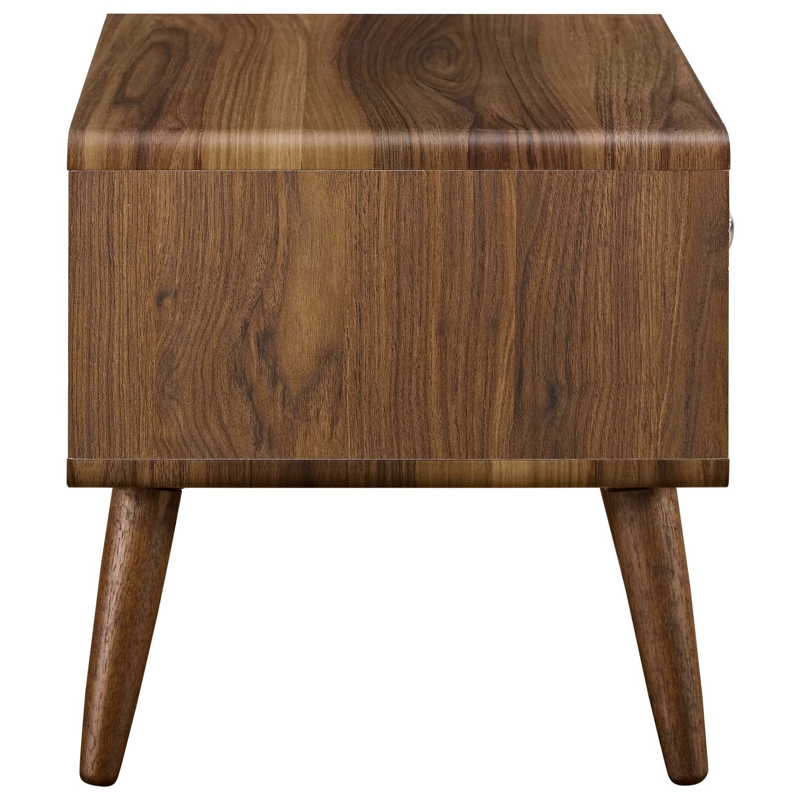 Transmit Nightstand in Walnut White