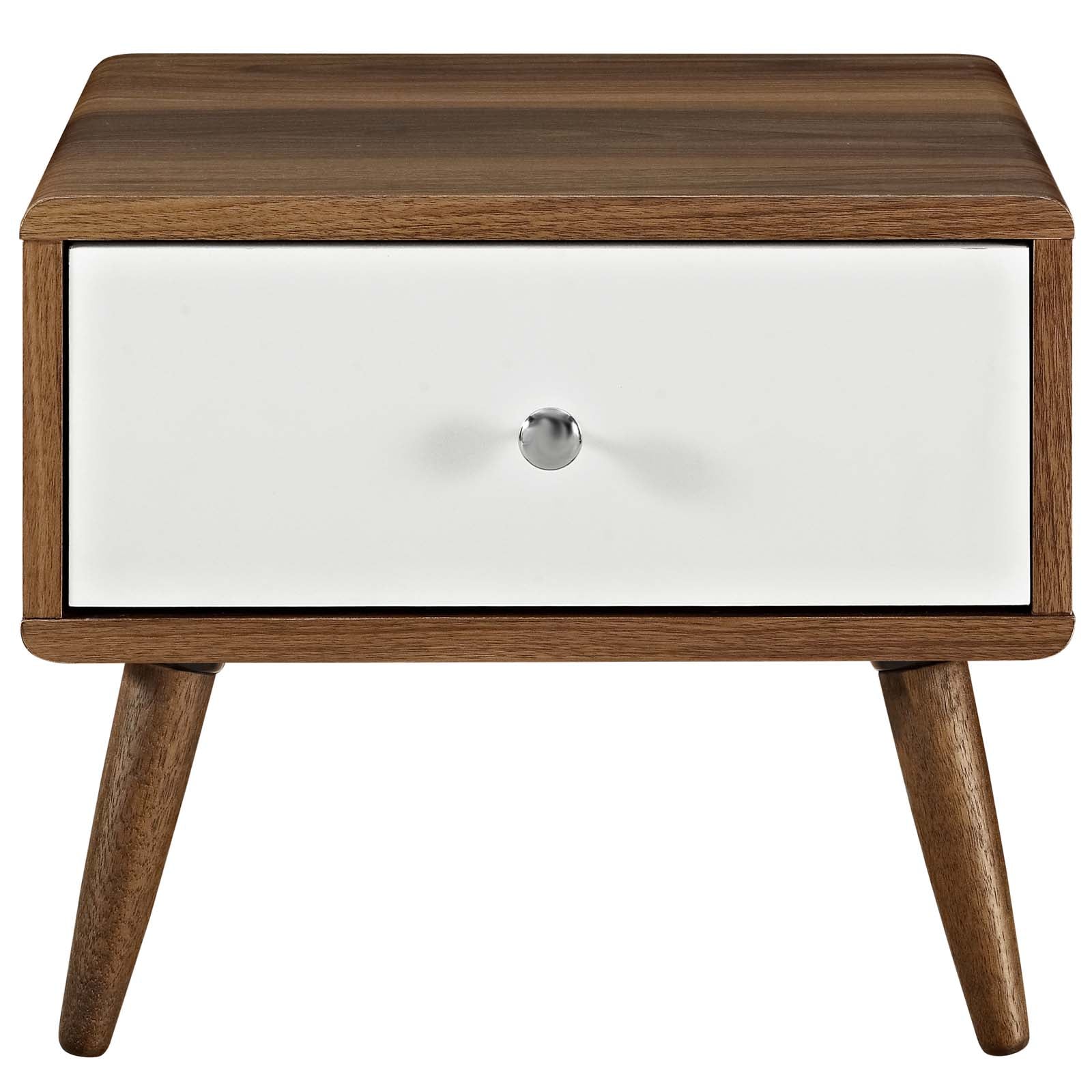 Transmit Nightstand in Walnut White