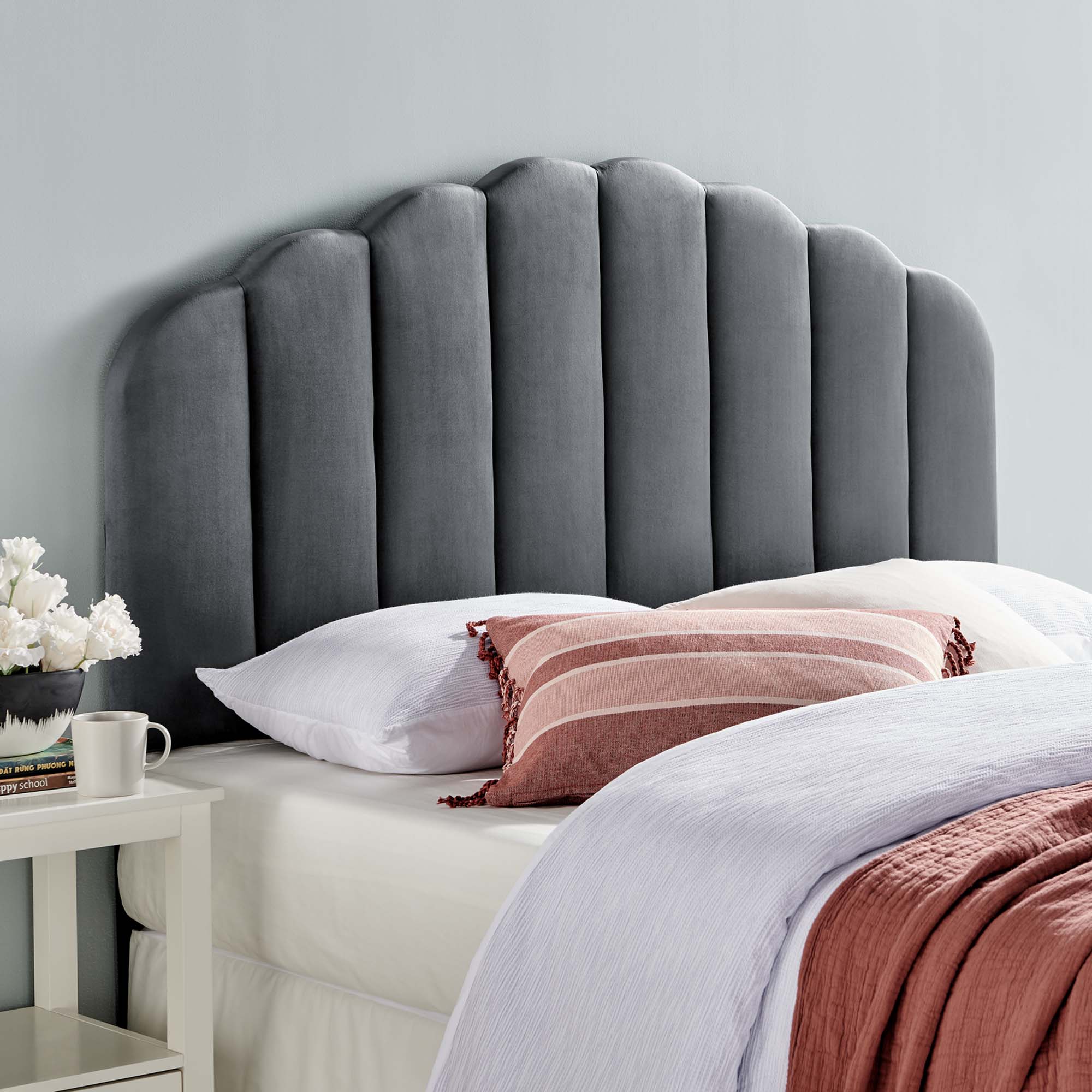 Veronique Performance Velvet Headboard