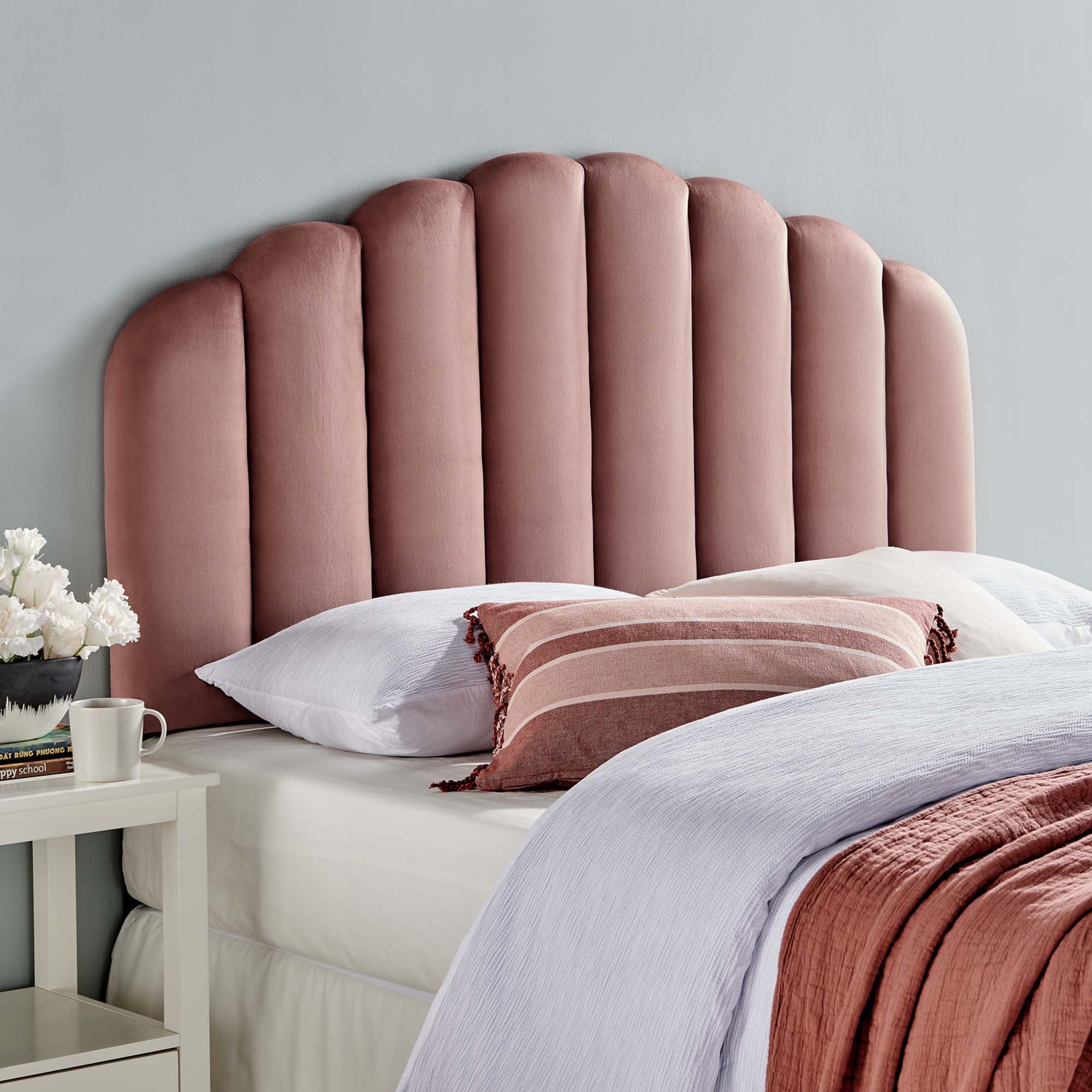 Veronique Performance Velvet Headboard