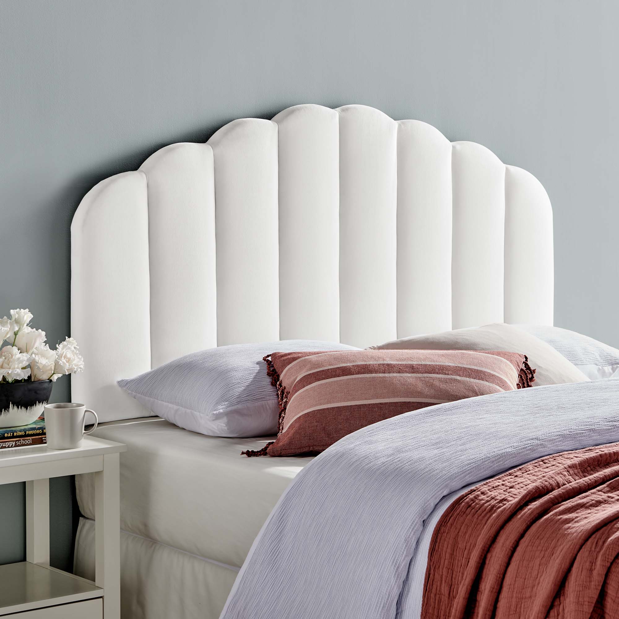 Veronique Performance Velvet Headboard