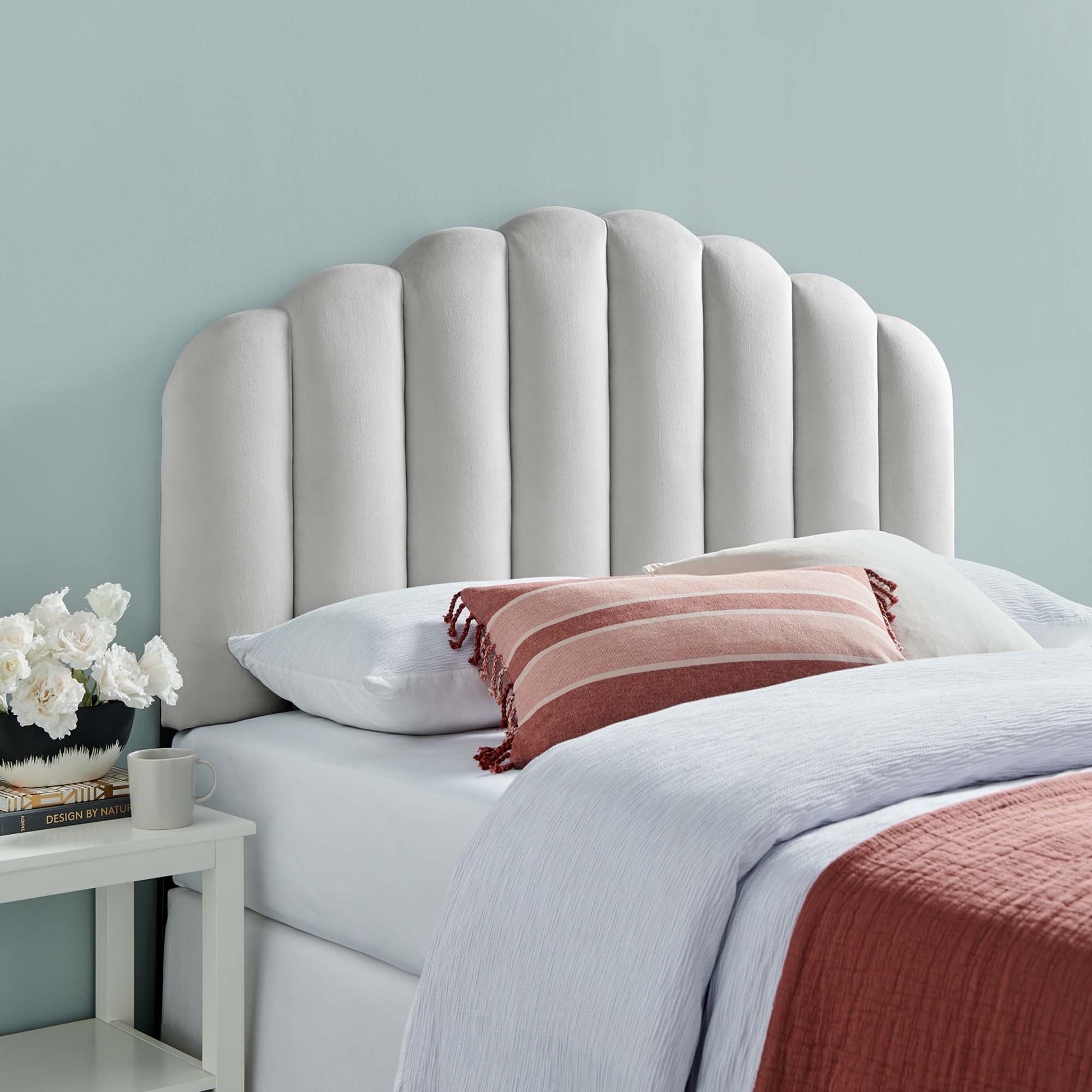 Veronique Performance Velvet Headboard