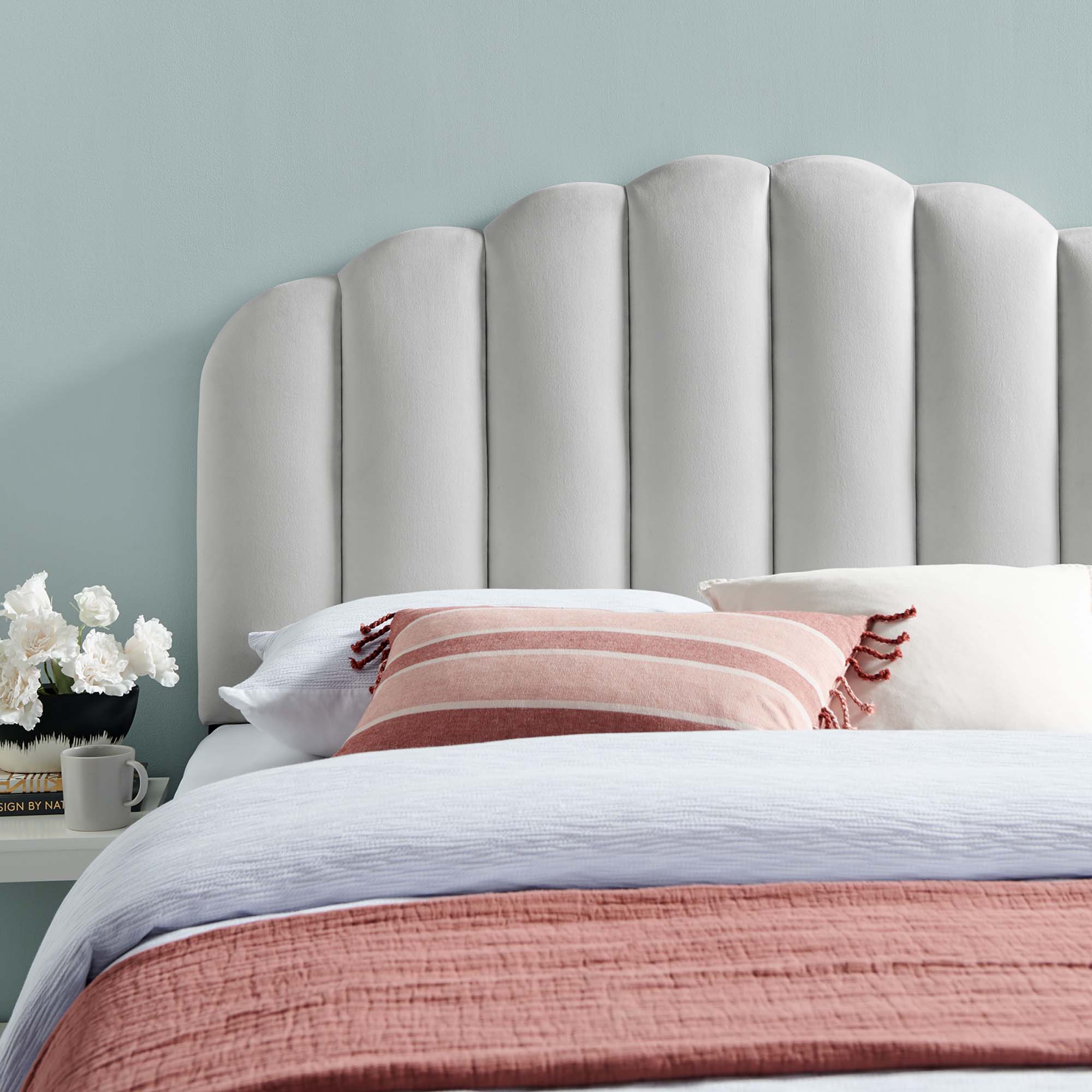 Veronique Performance Velvet Headboard