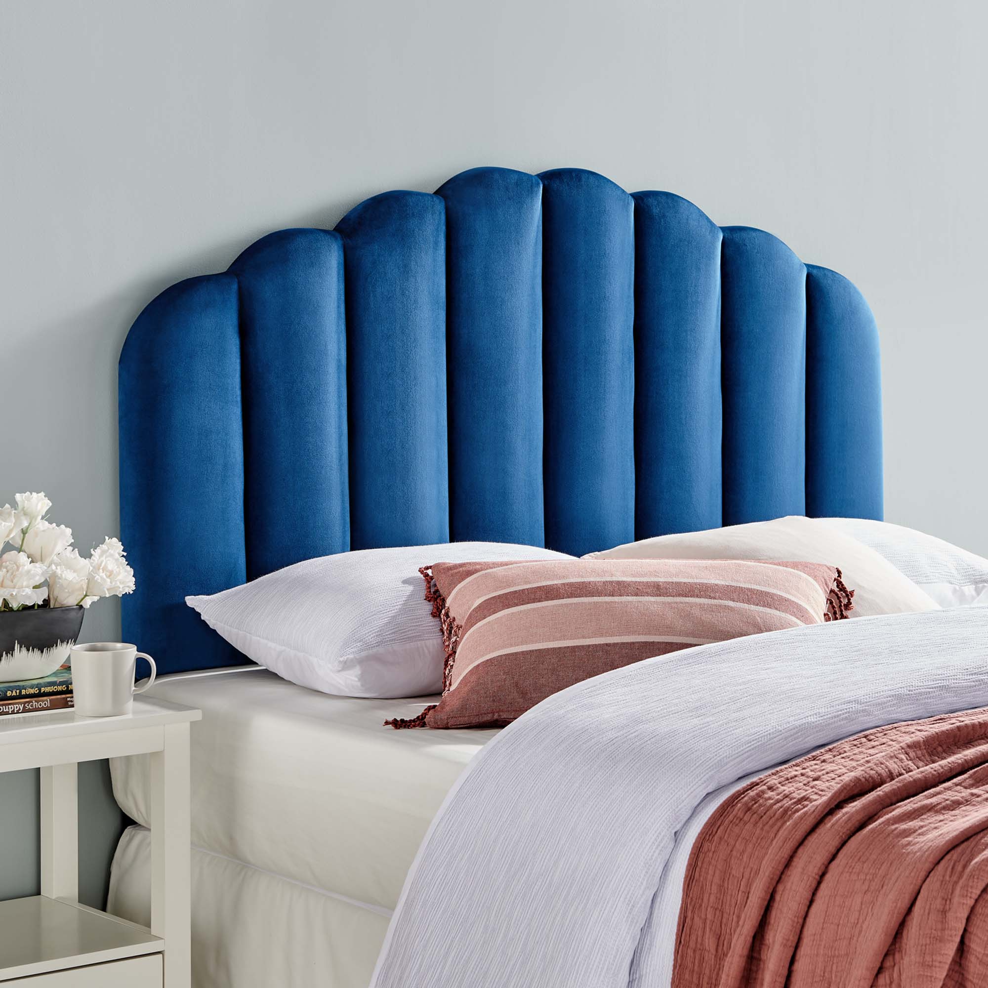 Veronique Performance Velvet Headboard