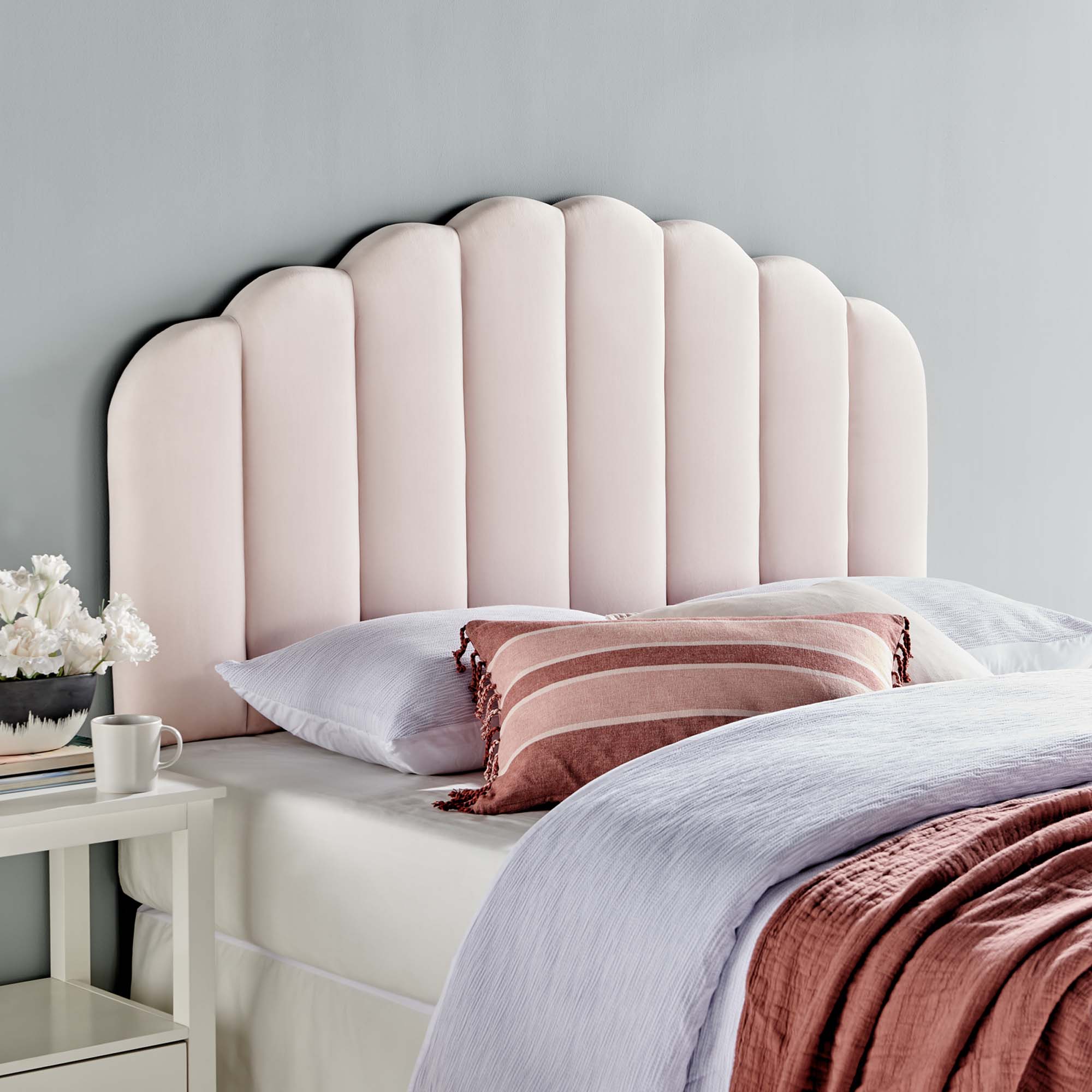 Veronique Performance Velvet Headboard